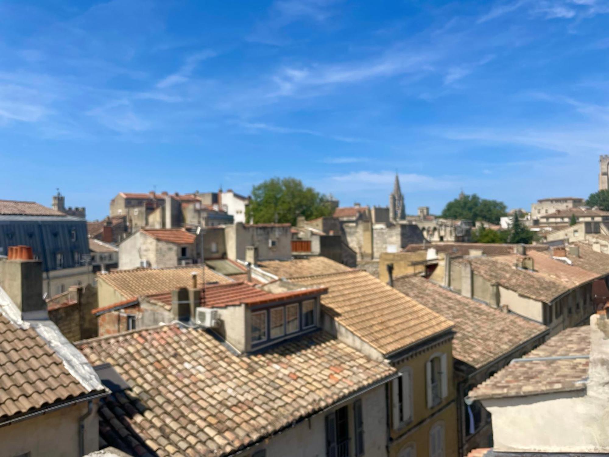 Le Toit D'Avignon - Intra-Muros - Terrasse Vue Palais Des Papes - Ideal Festival - Climatisation - Wifi エクステリア 写真